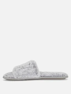 Faux Fur Slippers