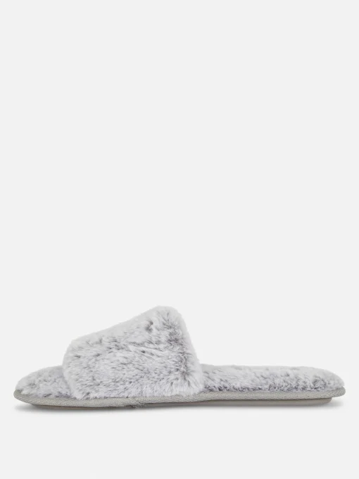 Faux Fur Slippers