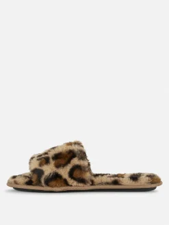 Faux Fur Slippers