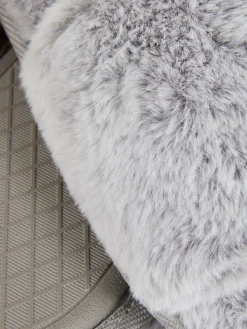 Faux Fur Slippers