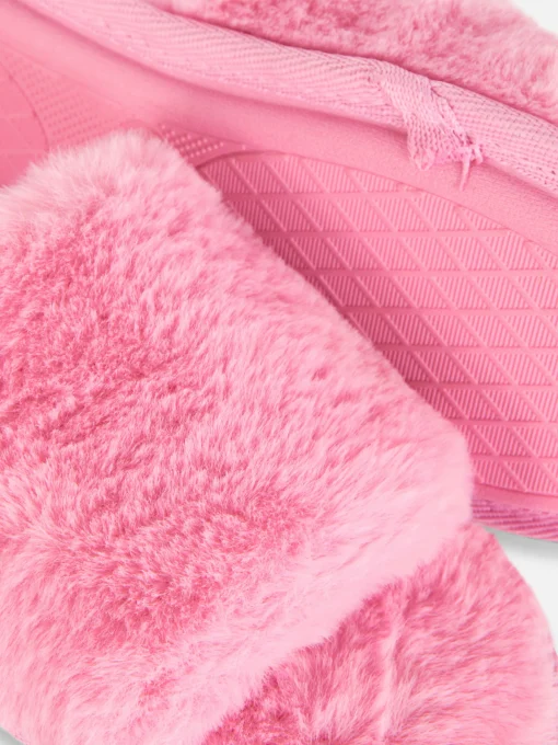 Faux Fur Slippers