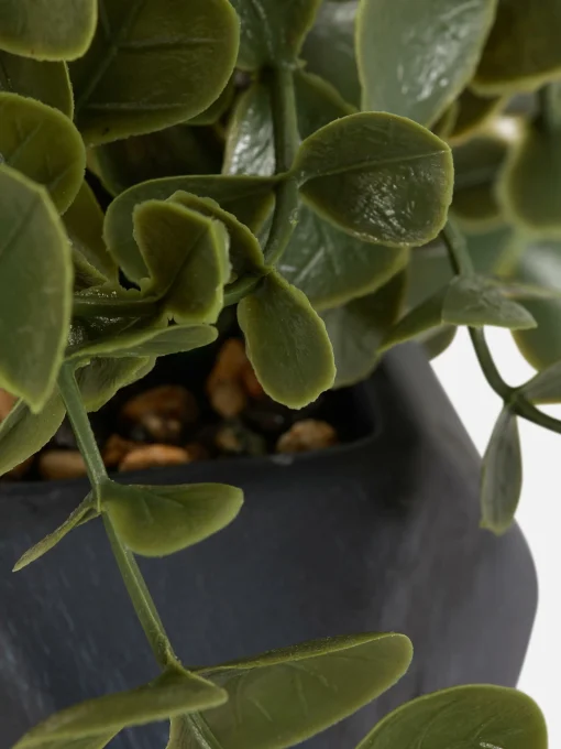 Faux Hanging Succulent In Geometric Pot