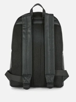 Faux Leather Backpack