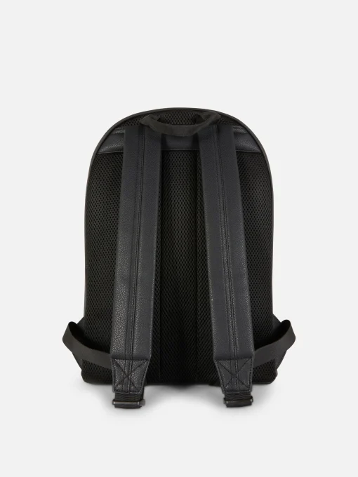 Faux Leather Backpack