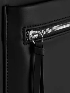 Faux Leather Backpack