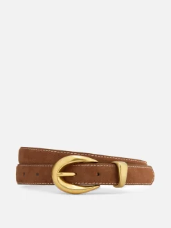 Faux Leather Belt