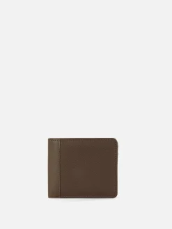 Faux Leather Bifold Wallet