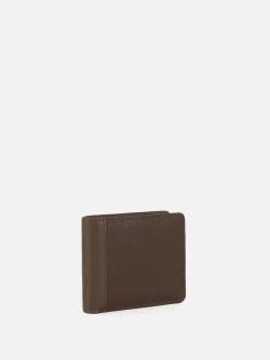 Faux Leather Bifold Wallet