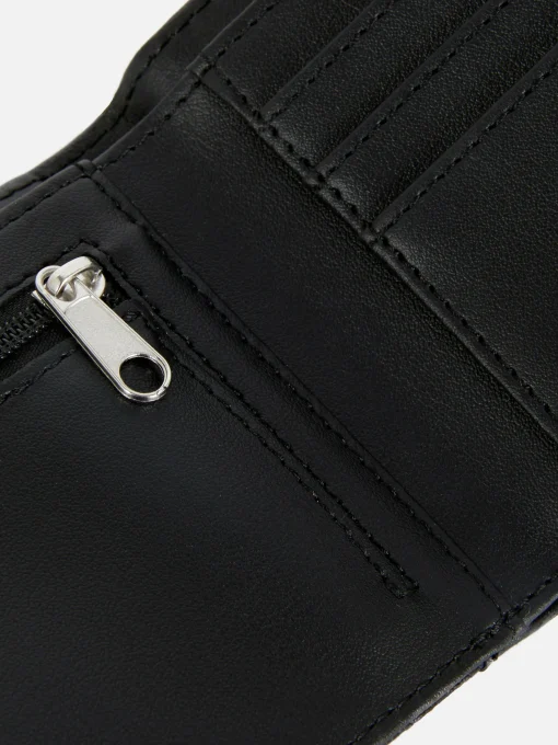 Faux Leather Bifold Wallet