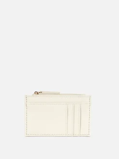 Faux Leather Card Holder