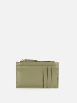 Faux Leather Card Holder