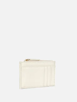 Faux Leather Card Holder