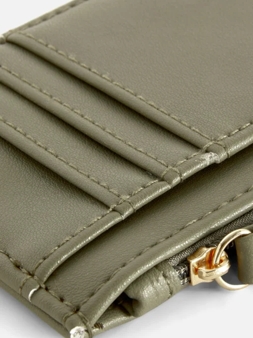 Faux Leather Card Holder