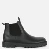Faux Leather Chelsea Boots