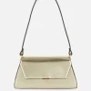 Faux Leather Flap Over Shoulder Bag