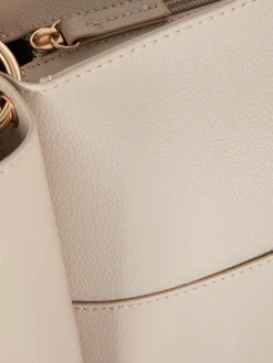 Faux Leather Shopper