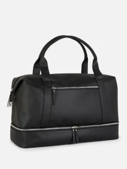 Faux Leather Weekender