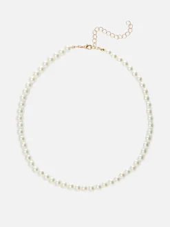 Faux Pearl Necklace