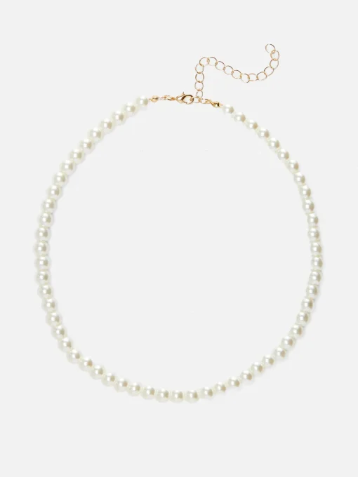 Faux Pearl Necklace