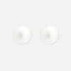 Faux Pearl Stud Earrings