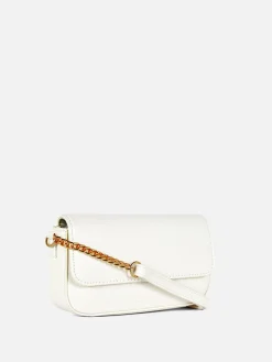Faux Snakeskin Crossbody Bag