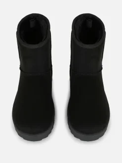 Faux Suede Boots