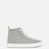 Faux Suede Chunky High Tops