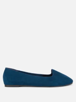 Faux Suede Flats