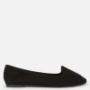 Faux Suede Flats