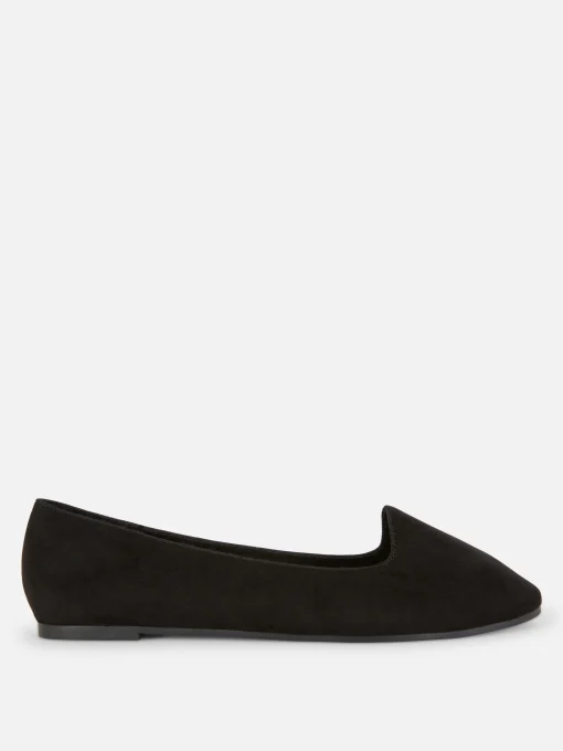 Faux Suede Flats