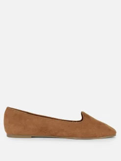 Faux Suede Flats