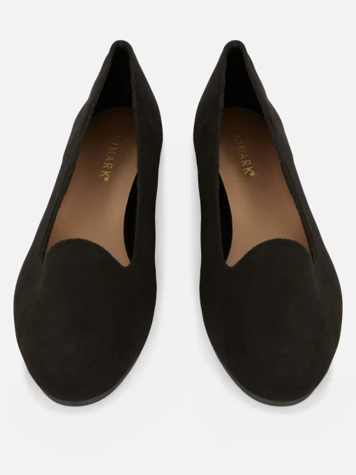 Faux Suede Flats