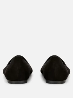 Faux Suede Flats