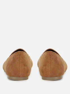 Faux Suede Flats
