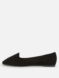 Faux Suede Flats