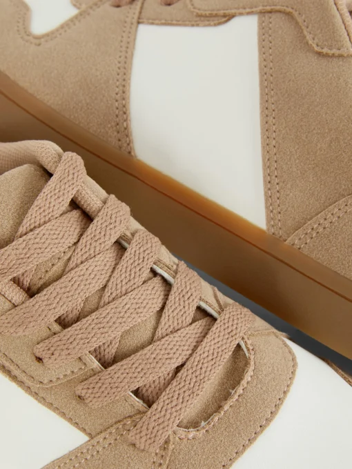 Faux Suede Low Tops