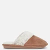 Faux Suede Slippers