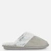 Faux Suede Slippers