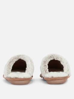 Faux Suede Slippers