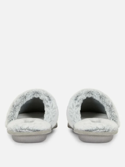 Faux Suede Slippers