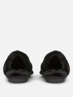 Faux Suede Slippers