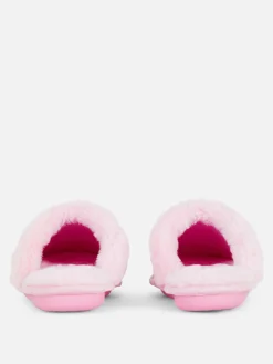 Faux Suede Slippers