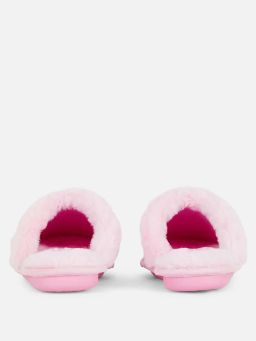 Faux Suede Slippers