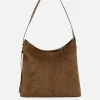 Faux Suede Slouchy Shopper