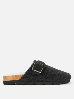 Felt Clog Mules