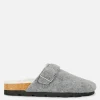 Felt Clog Mules