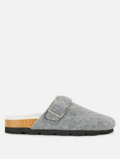 Felt Clog Mules