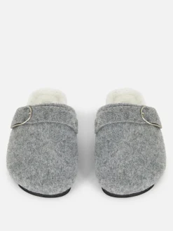 Felt Clog Mules