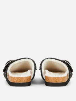 Felt Clog Mules