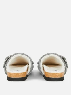 Felt Clog Mules